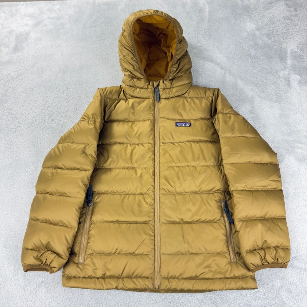Patagonia NWT Boys' Hi-Loft Down Sweater Puffer Hoody 68207 Style Number
